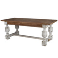 Alcott - Dining Table - Brown / Antique White by Unique Piece Furniture