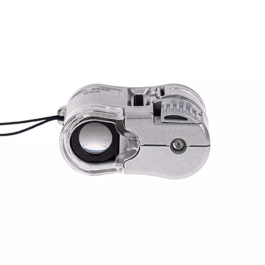 60X Handheld Magnifying Glass Mini Pocket Microscope by DailySale