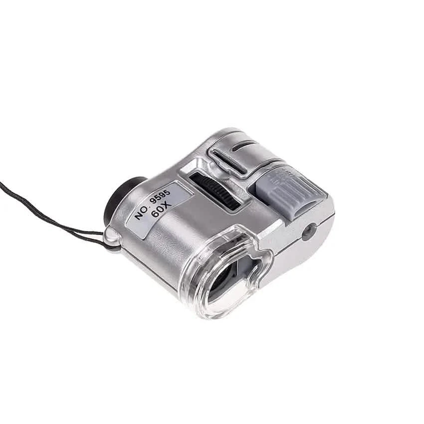 60X Handheld Magnifying Glass Mini Pocket Microscope by DailySale