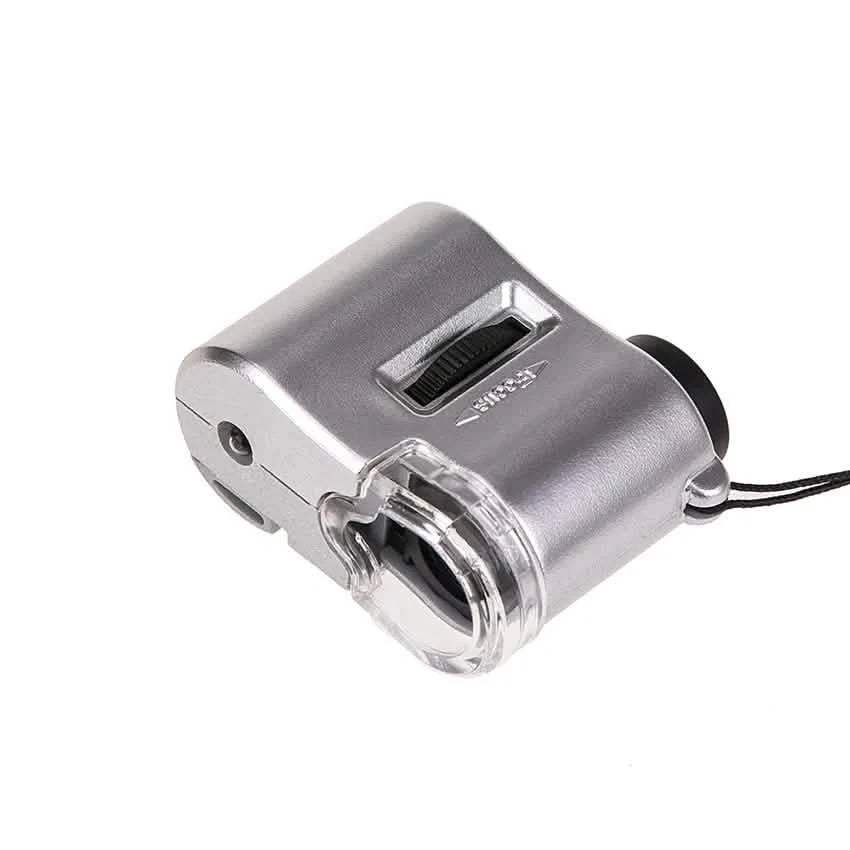 60X Handheld Magnifying Glass Mini Pocket Microscope by DailySale