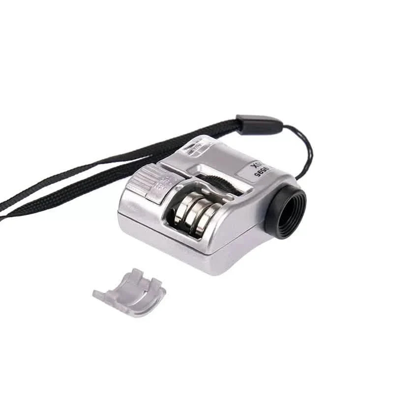 60X Handheld Magnifying Glass Mini Pocket Microscope by DailySale