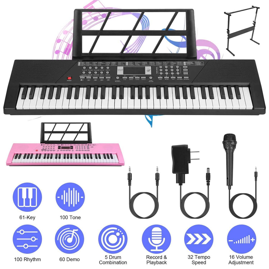 61 Keys Digital Music Keyboard Electronic Piano by DailySale