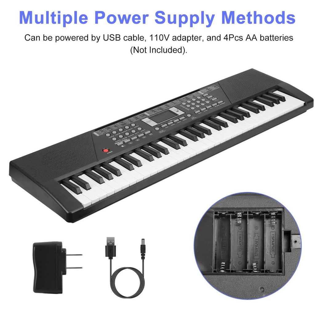 61 Keys Digital Music Keyboard Electronic Piano by DailySale