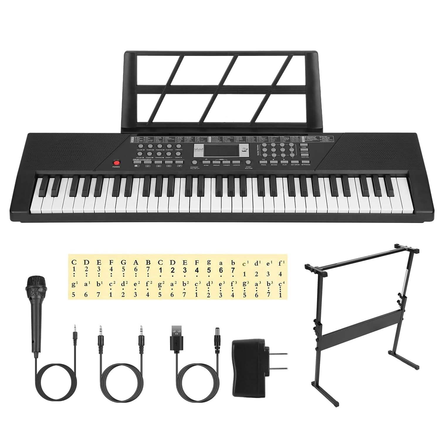61 Keys Digital Music Keyboard Electronic Piano by DailySale