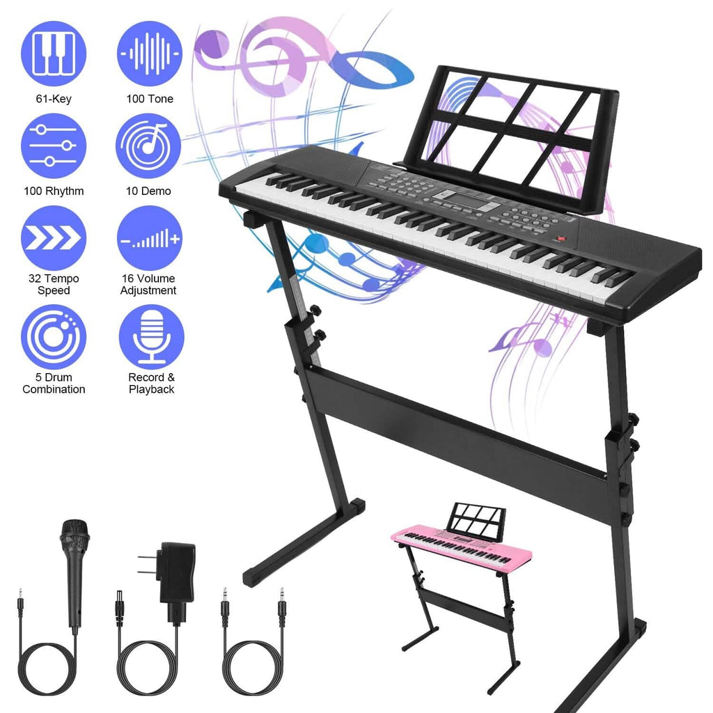 61 Keys Digital Music Keyboard Electronic Piano by DailySale