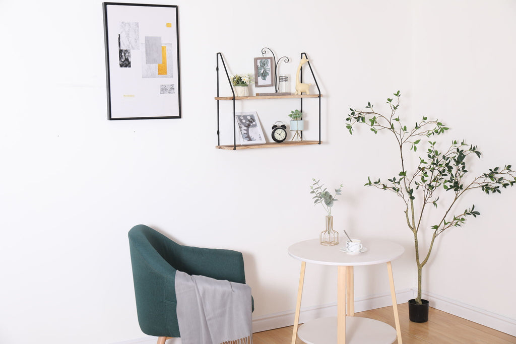 Gardenia - Wall Mounted Wall Storage, Decorative Hanging Display by Unique Piece Furniture