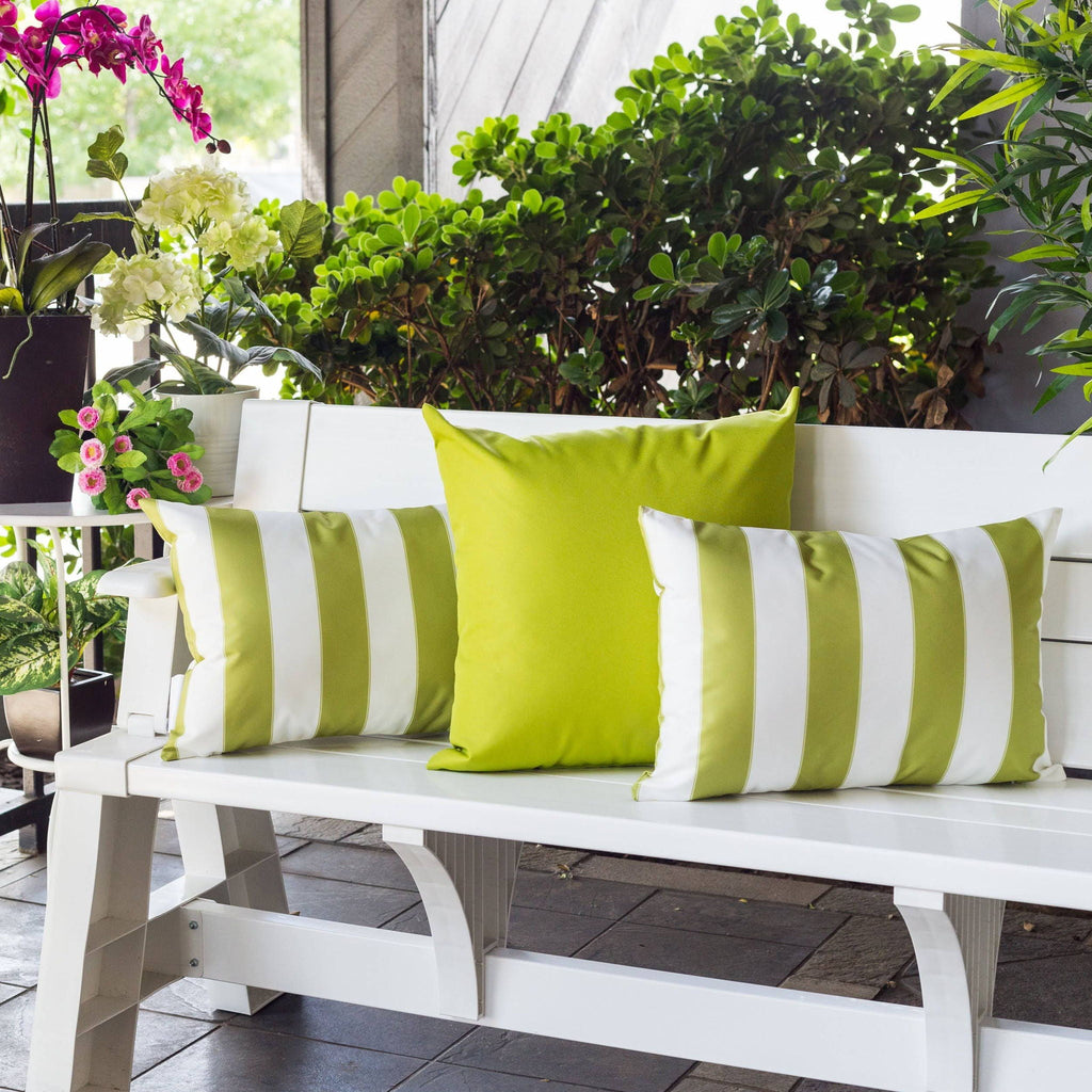 Horizon Stripe Pillow Outdoor & Indoor by Unique Piece Furniture