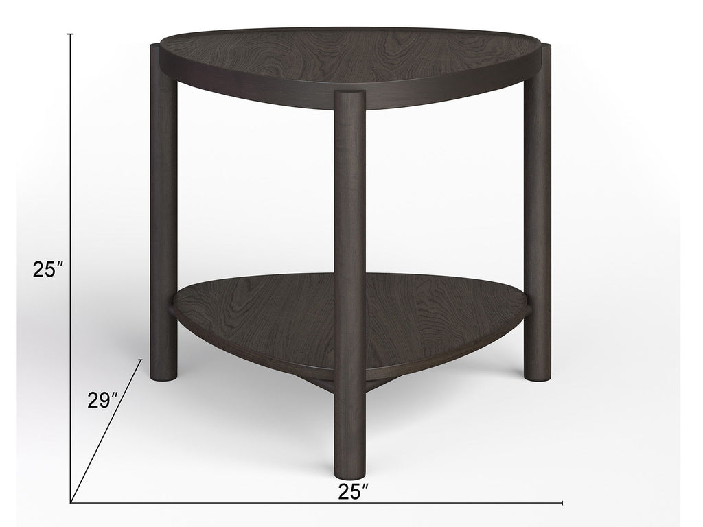 Hadleigh - Shaped Accent End Table by Unique Piece Furniture