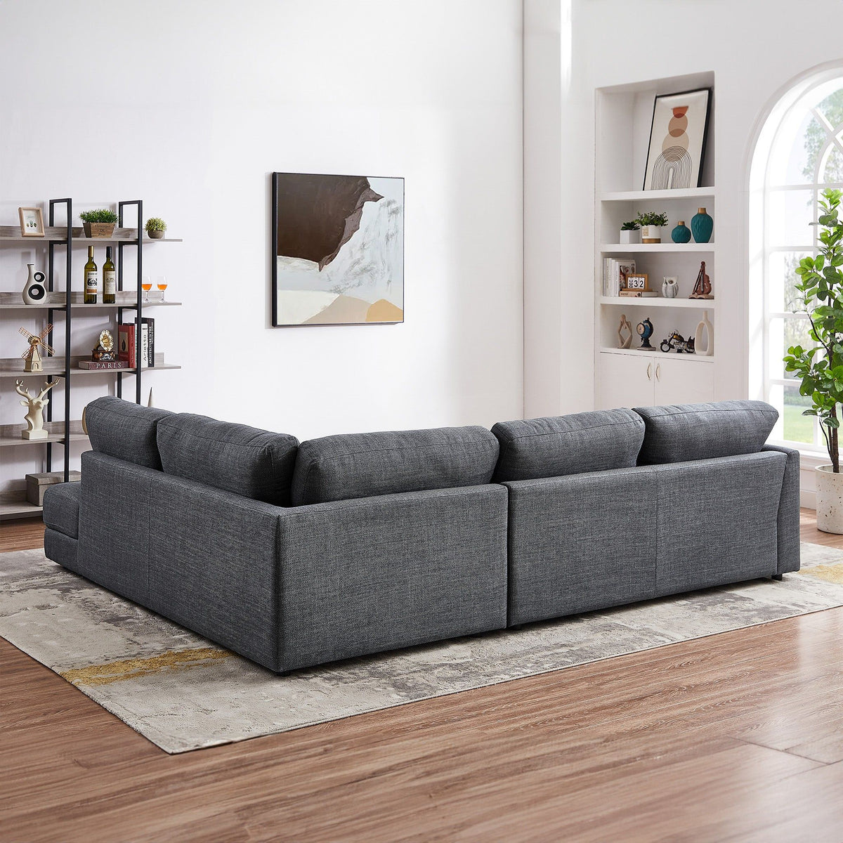 Glander - Comfortable Cozy Sectional Sofa by Unique Piece Furniture