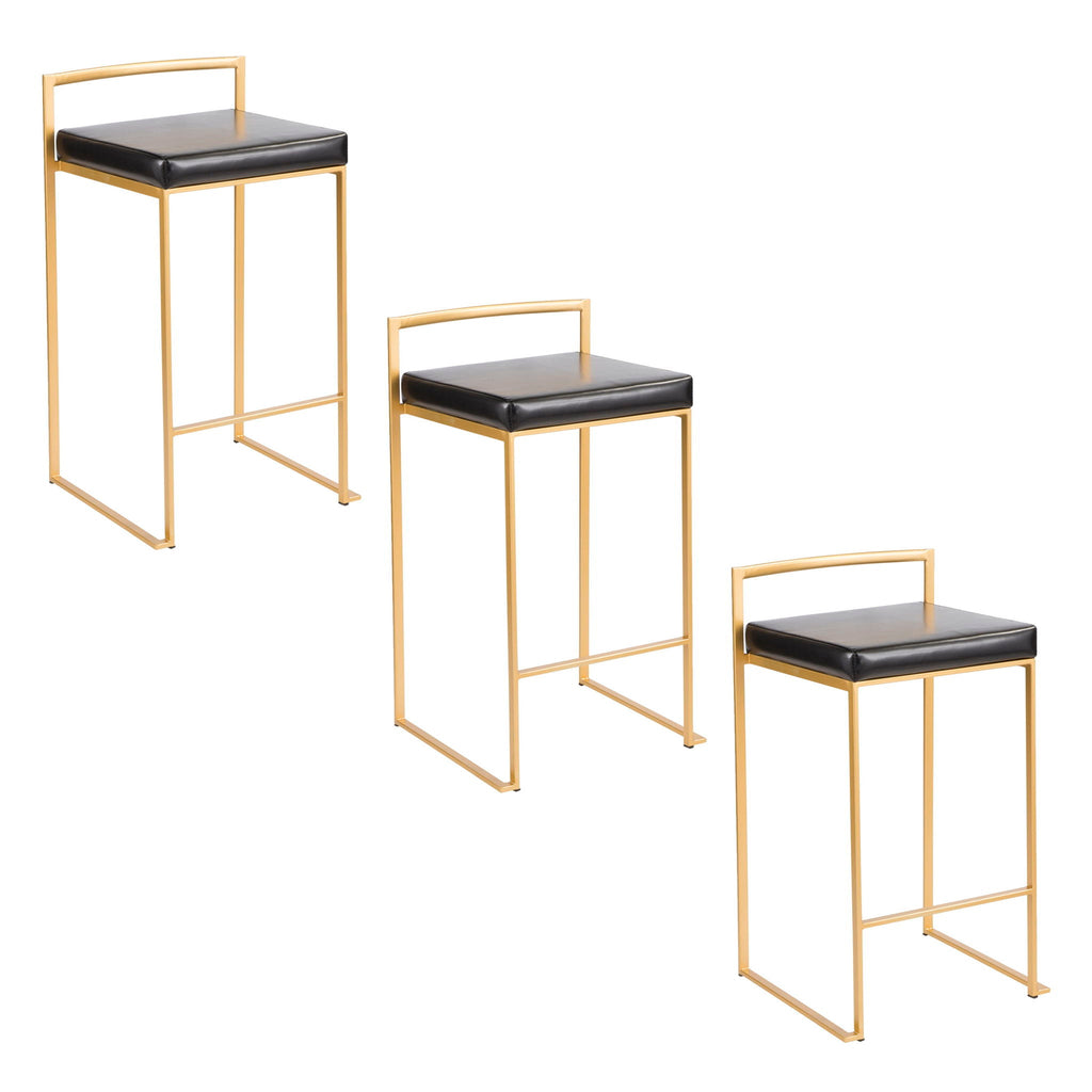 Fuji - Contemporary / Glam Design Counter Stool (Set of 2) by Unique Piece Furniture