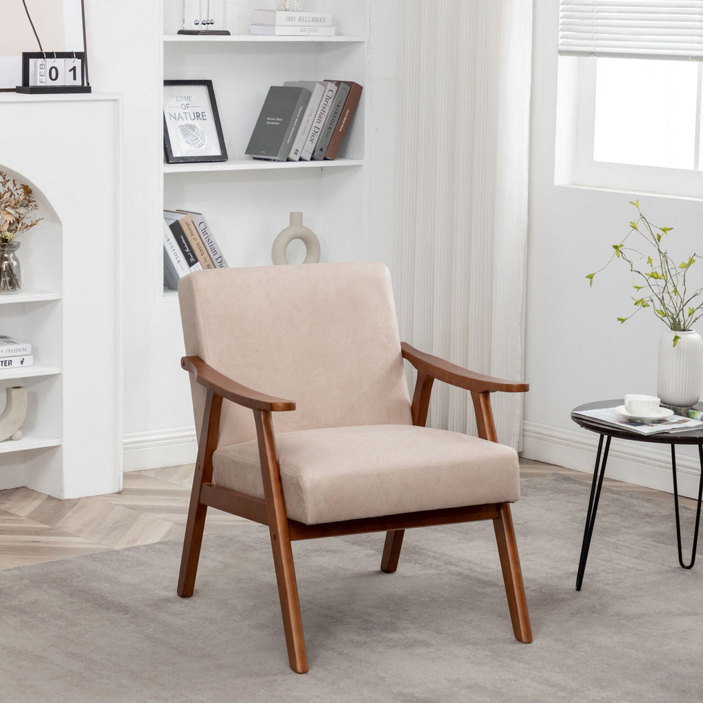 Accent Chair, Classic Mid Century Modern For Extra Seating by Unique Piece Furniture