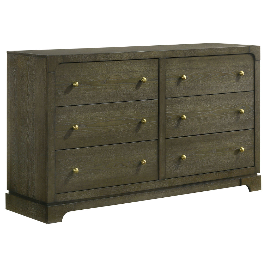 Gran Park 4-piece Queen Bedroom Set Dark Cocoa by Unique Piece Furniture