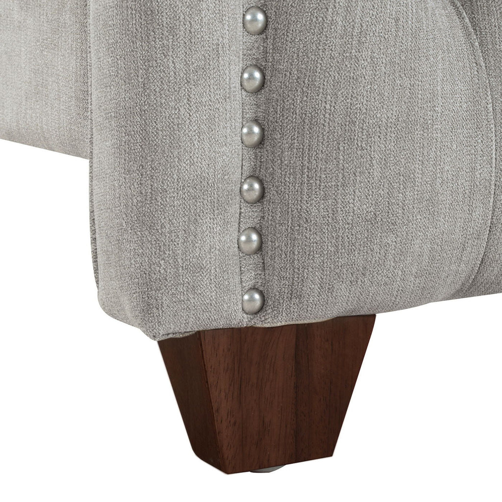Marcella - Upholstered Shelter Headboard Bed Set by Unique Piece Furniture
