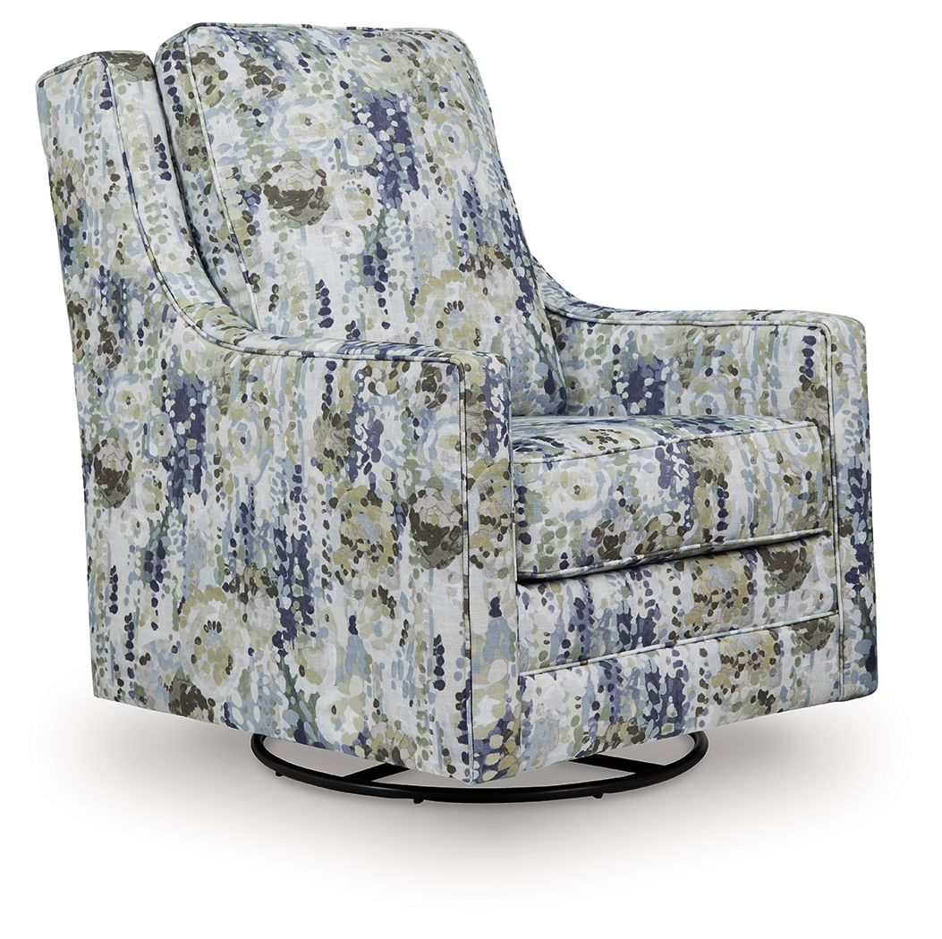 Dustinford - Swivel Glider Accent Chair - Multi by Unique Piece Furniture