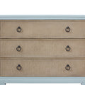 3 Drawers Hall Chest With Cane Fronts by Unique Piece Furniture