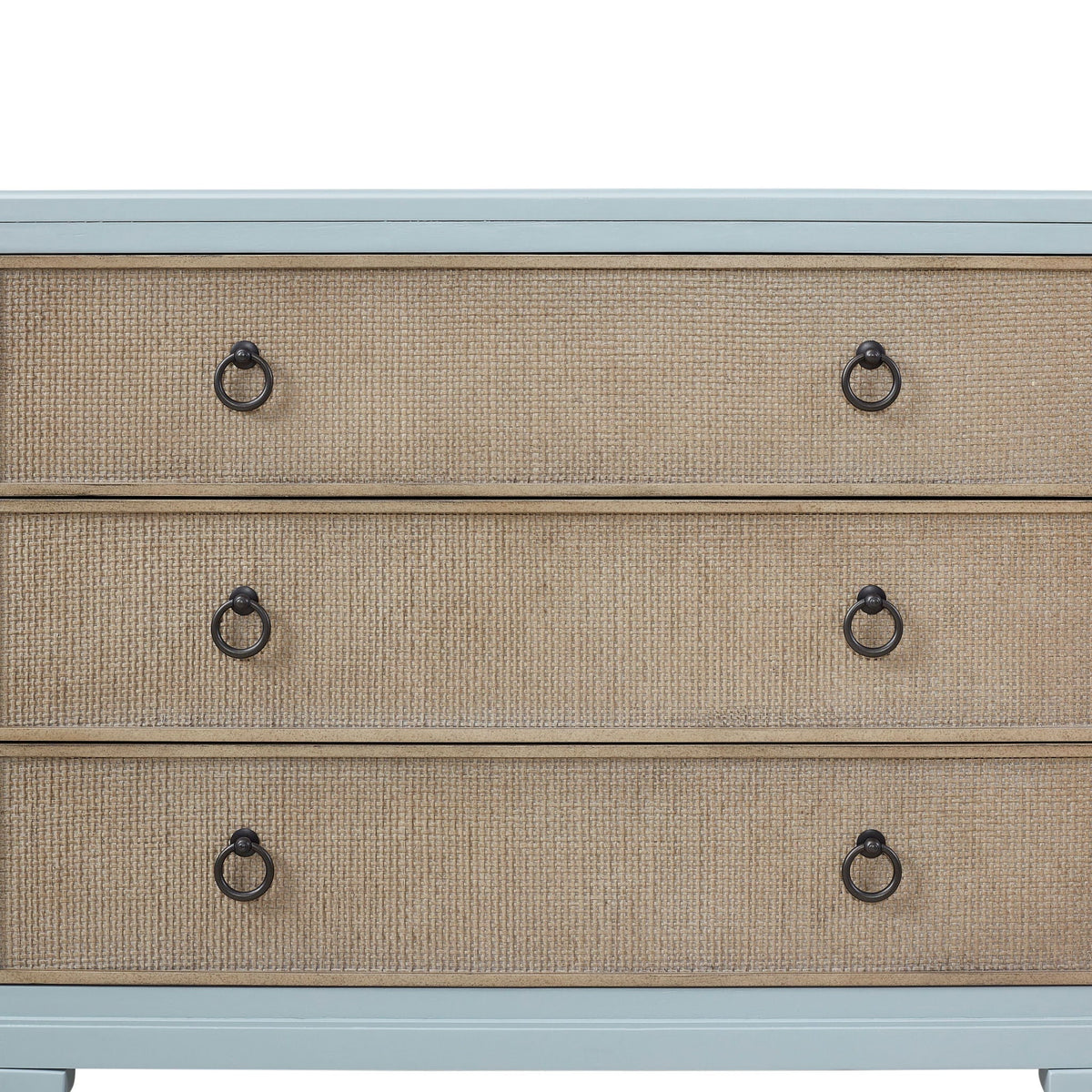 3 Drawers Hall Chest With Cane Fronts by Unique Piece Furniture