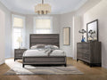 Watson Four-piece Eastern King Bedroom Set Grey Oak by Unique Piece Furniture
