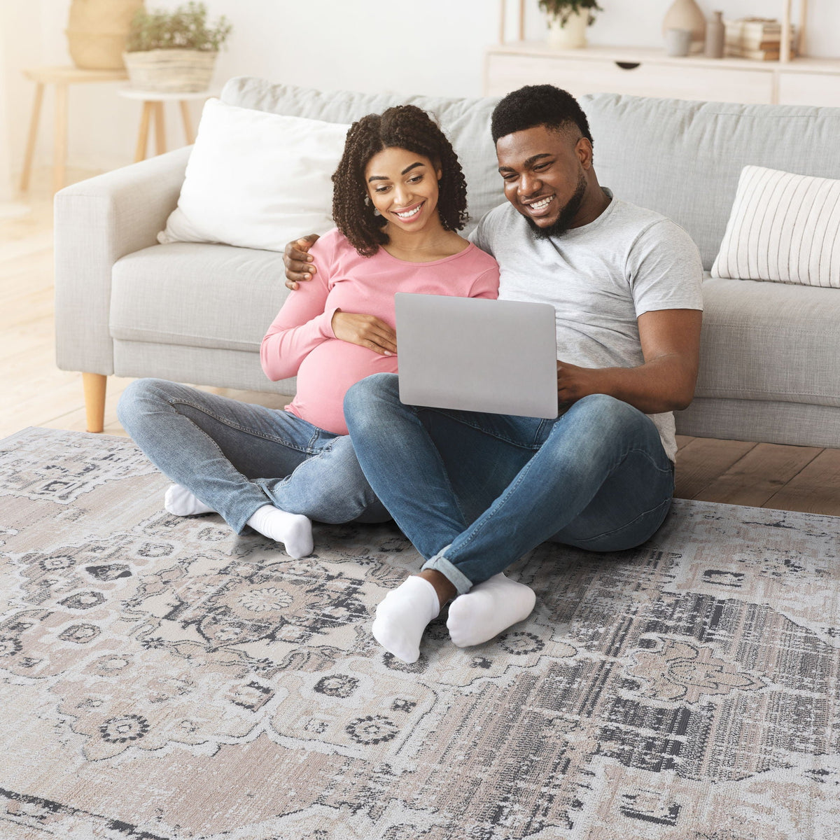 Payas - Medallion Area Rug by Unique Piece Furniture