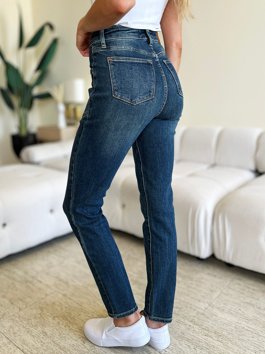 Judy Blue Full Size High Waist Skinny Jeans by Wild and Free Boutique