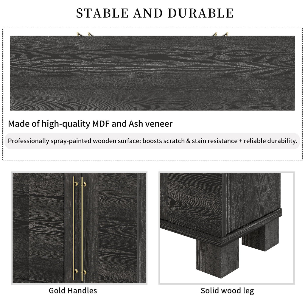 Sideboard With Adjustable Shelves by Unique Piece Furniture