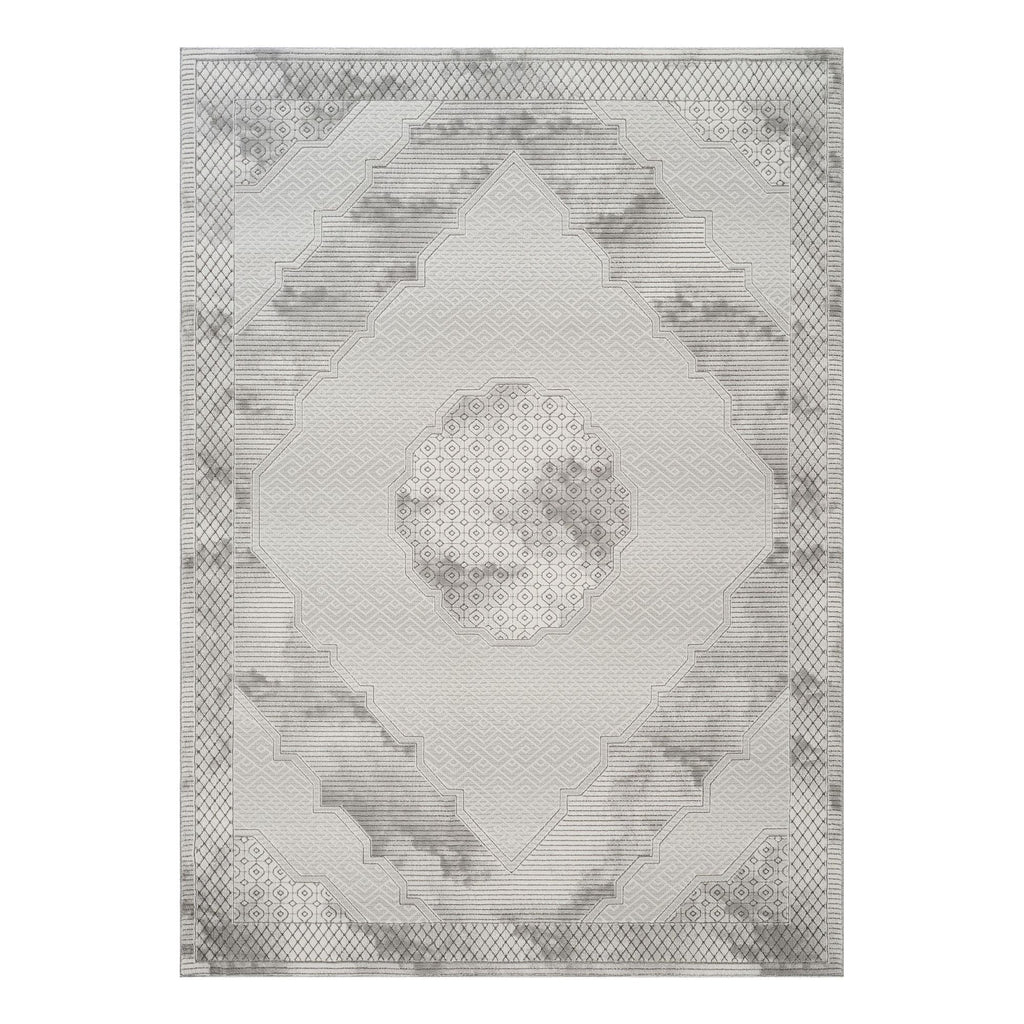 Geometrix - Medallion Rug With Geometric 3D Effect by Unique Piece Furniture