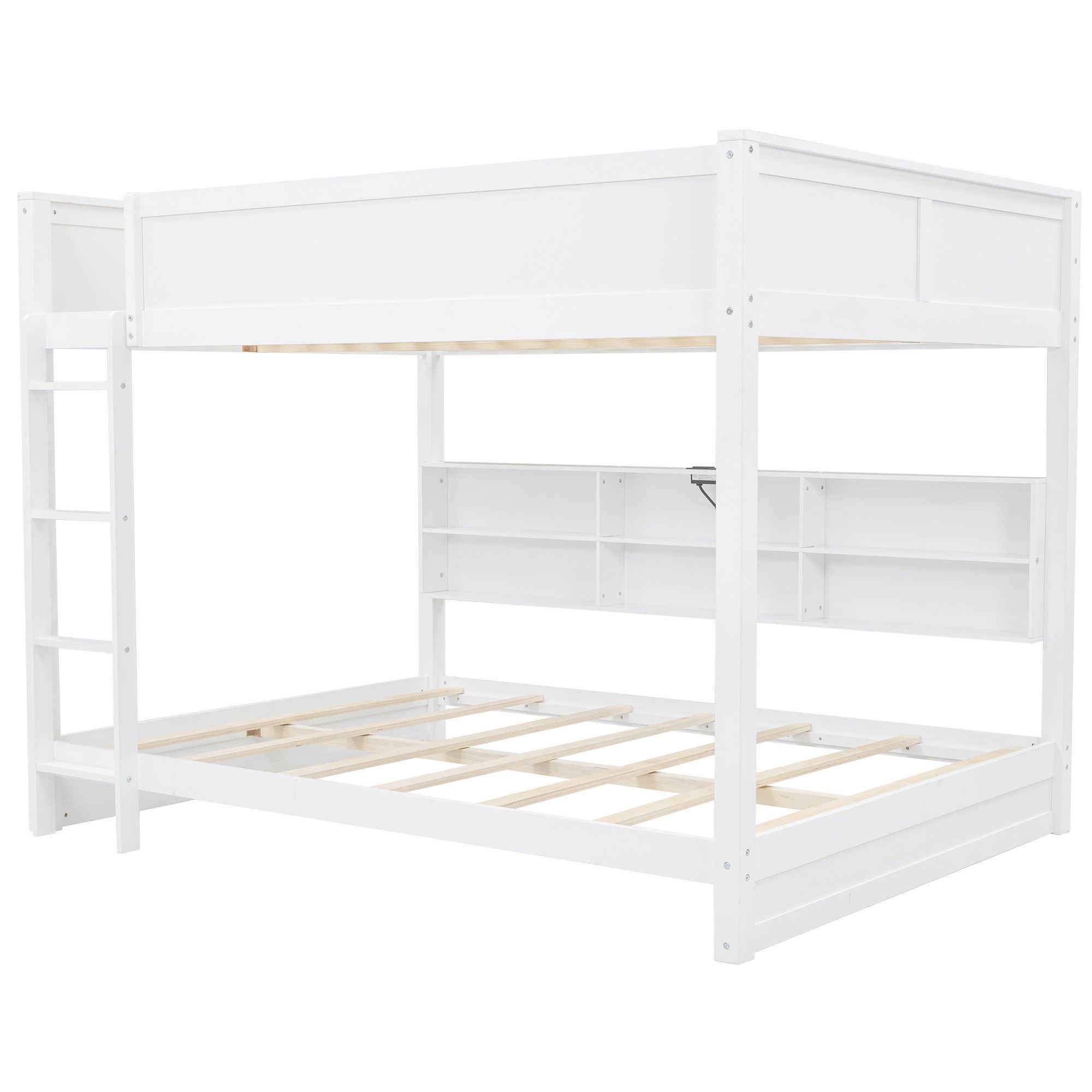 Bunk Bed With Storage Cabinets And USB Ports by Unique Piece Furniture