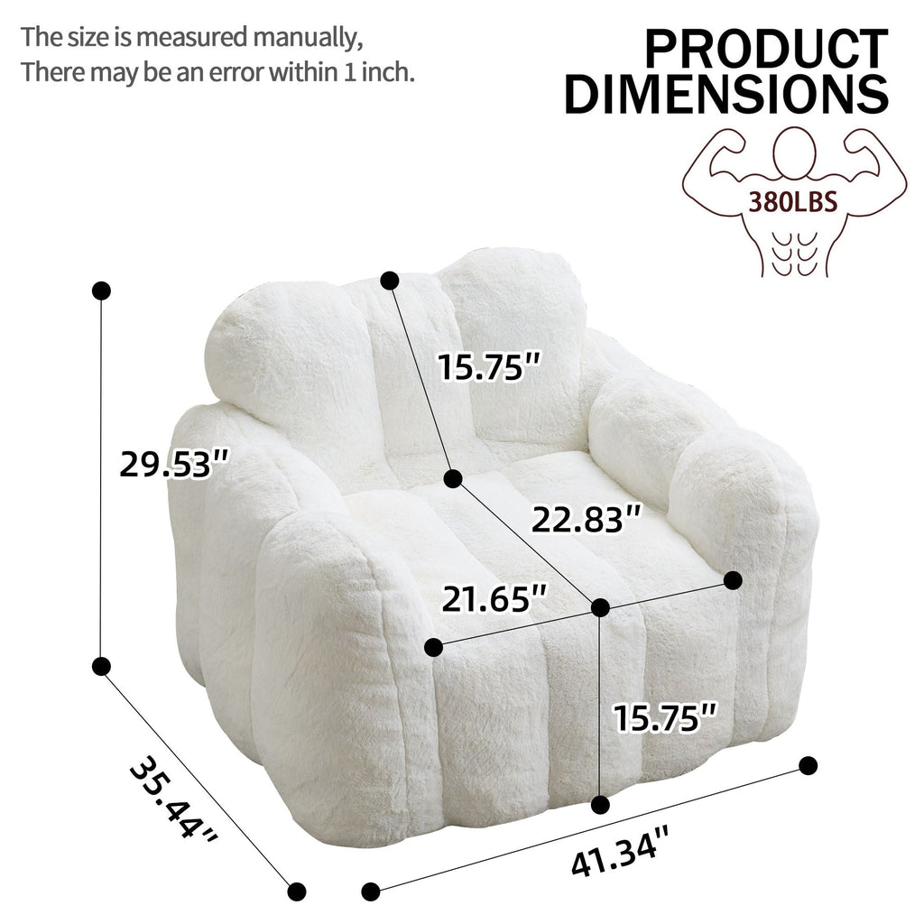 Lotus Style Compression Sofa Bean Bag by Unique Piece Furniture