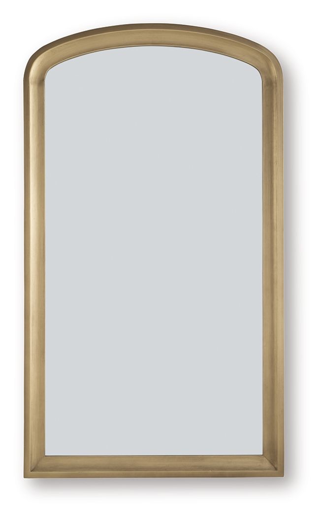 Fintan - Floor Mirror - Gold Finish by Unique Piece Furniture