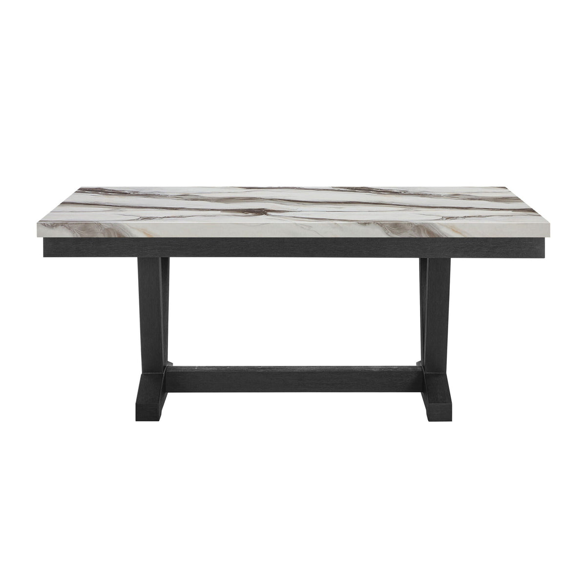 Panda Oceanic - Dining Table And Chairs Set - Black by Unique Piece Furniture