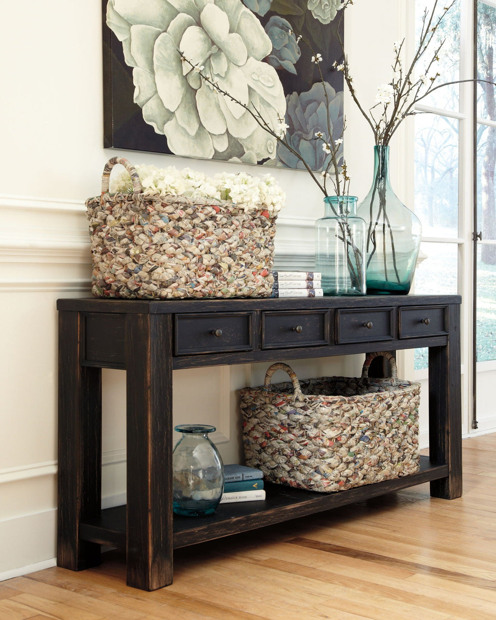 Gavelston - Sofa Table - Black by Unique Piece Furniture