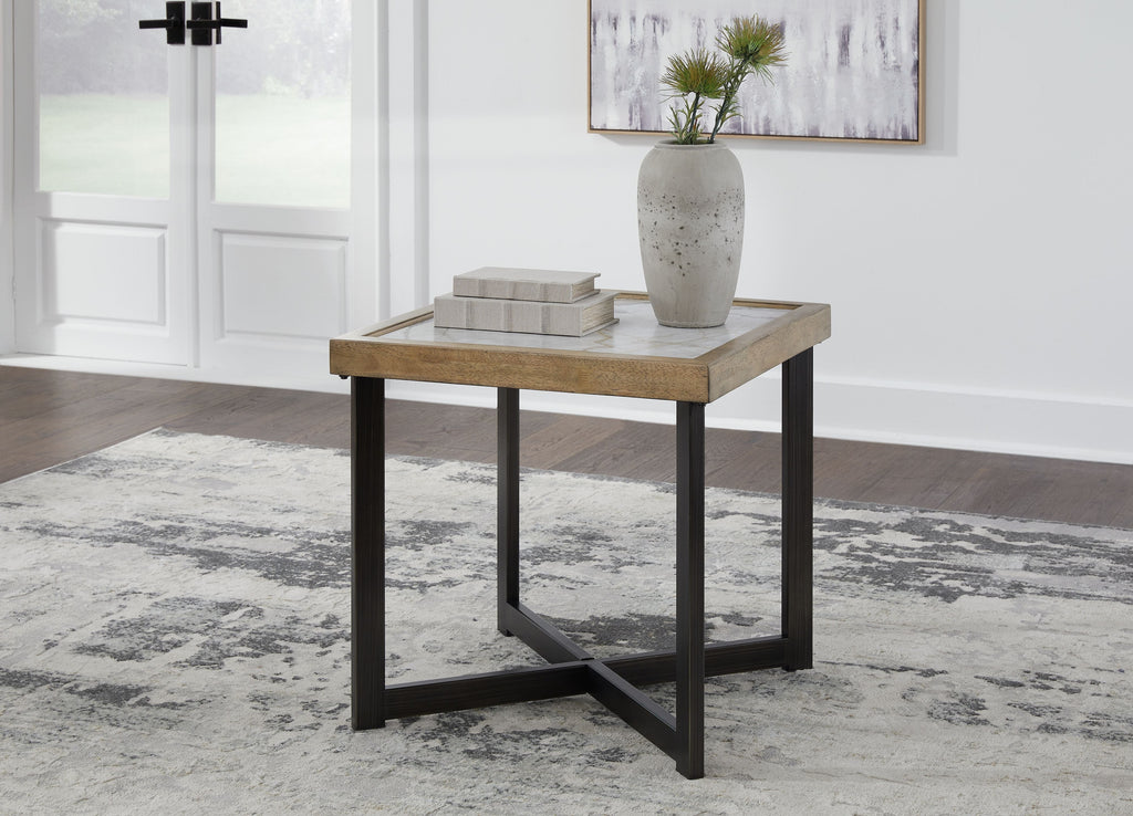Montia - Square End Table - Multi by Unique Piece Furniture