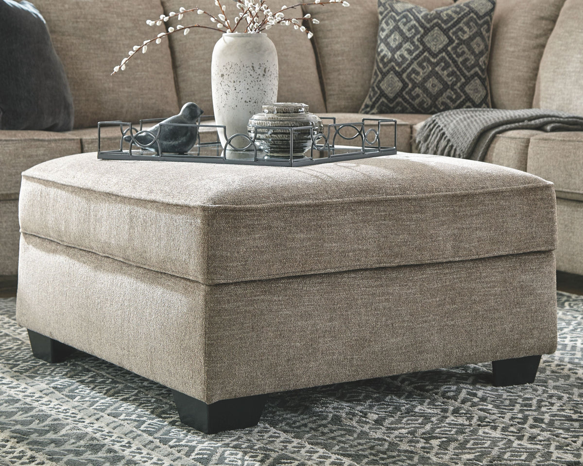 Bovarian - Ottoman With Storage - Stone by Unique Piece Furniture