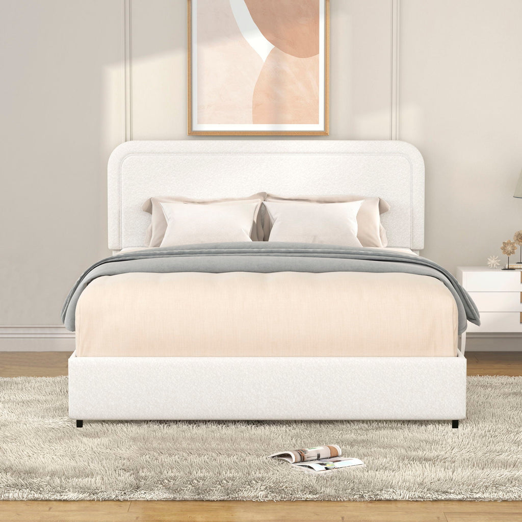 Liv - Patented With Drawers Upholstered Storage Platform Bed by Unique Piece Furniture