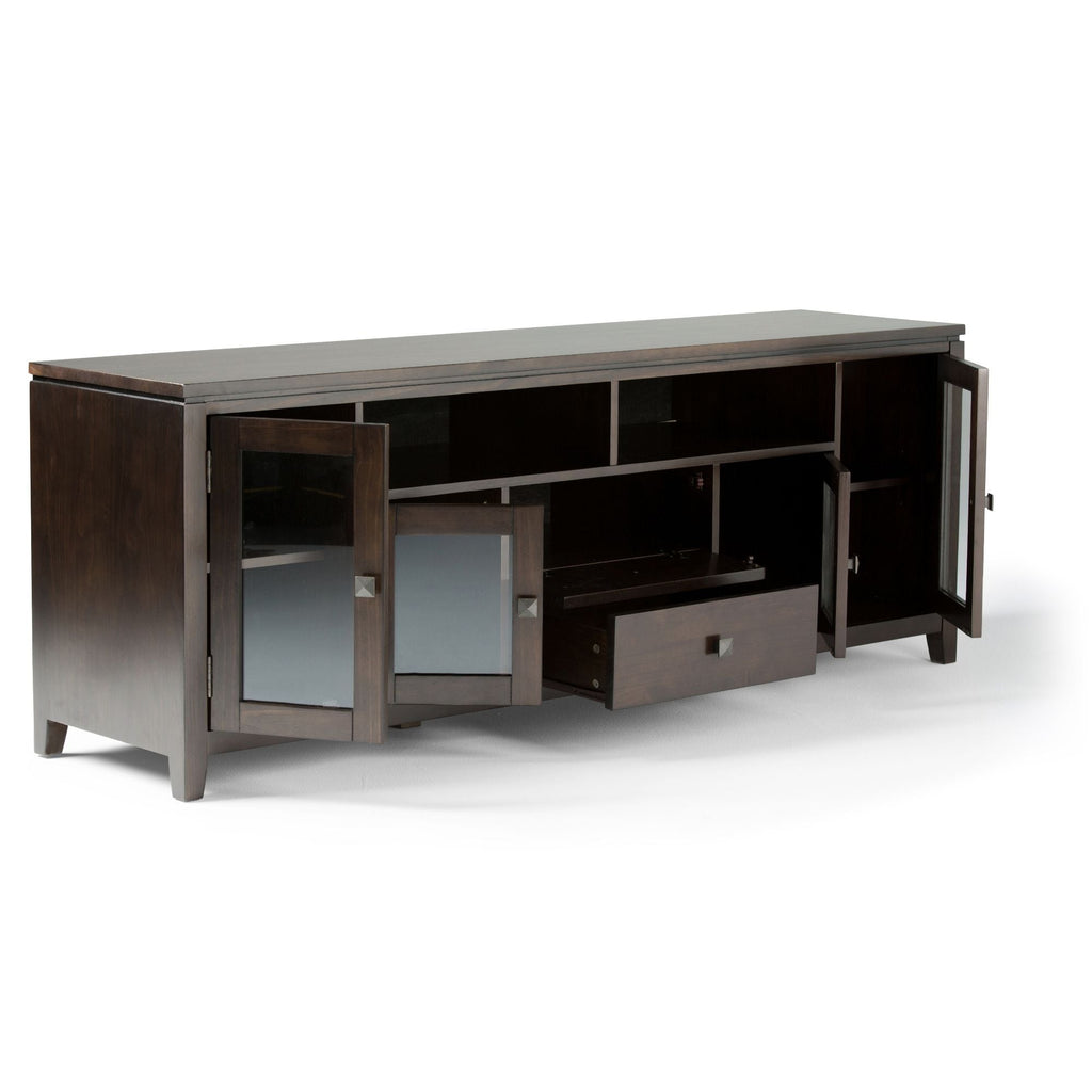 Cosmopolitan - Wide TV Media Stand - Mahogany Brown by Unique Piece Furniture