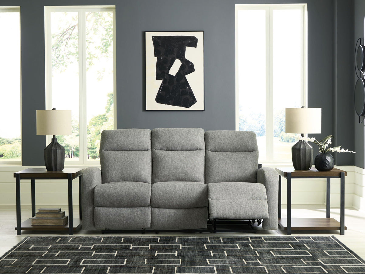 Gauntlet - Reclining Sofa - Sterling by Unique Piece Furniture