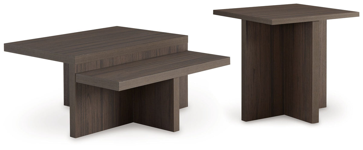 Zendex - Occasional Table Set (Set of 2) - Brown by Unique Piece Furniture