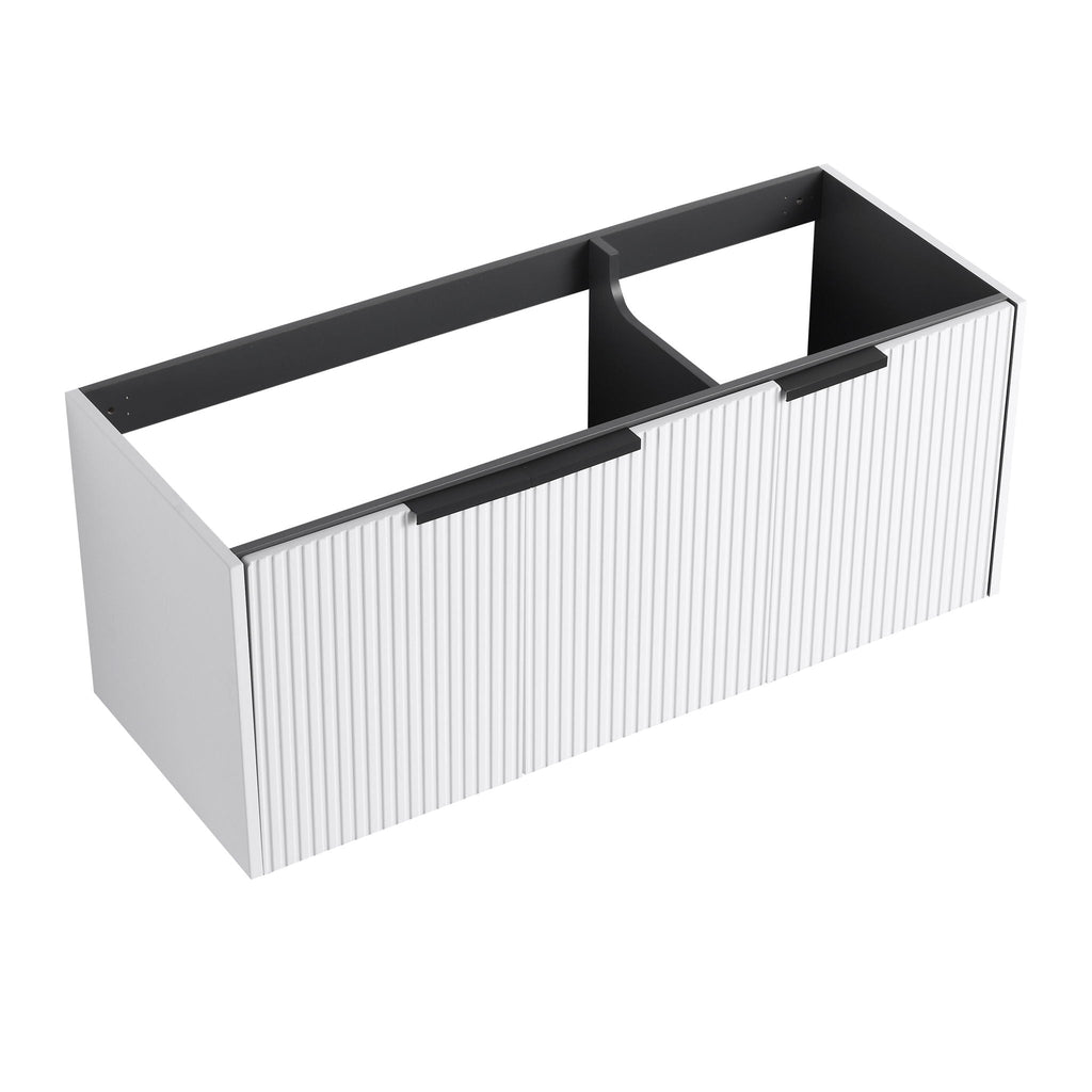 Contemporary Wall Mounted Bathroom Vanity With Soft Close Doors by Unique Piece Furniture