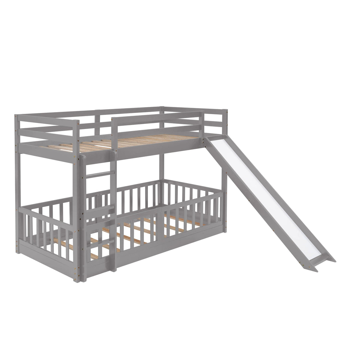 Functional Bunk Bed & Convertible Ladder And Slide by Unique Piece Furniture