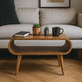 Solid Wood Open Coffee Table by Unique Piece Furniture