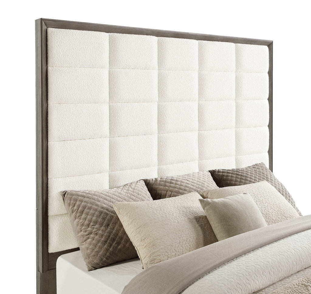 Durango 80-inch Queen Panel Bed Taupe Oak by Unique Piece Furniture