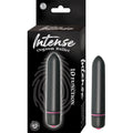 Intense Orgasm Bullet 10 Function Waterproof Black - Goddess Imports Marketplace