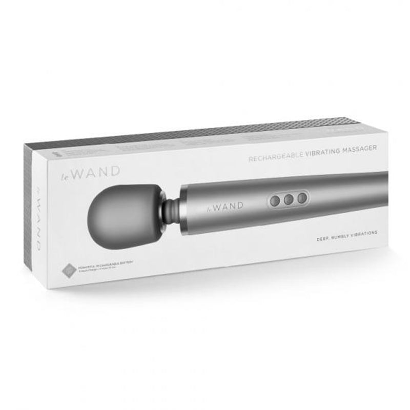 Le Wand Rechargeable Massager Grey by COTR Inc.