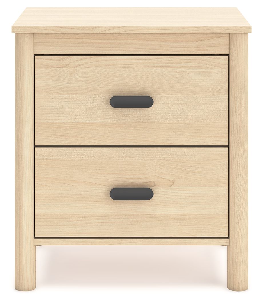 Cabinella - Two Drawer Night Stand - Tan by Unique Piece Furniture