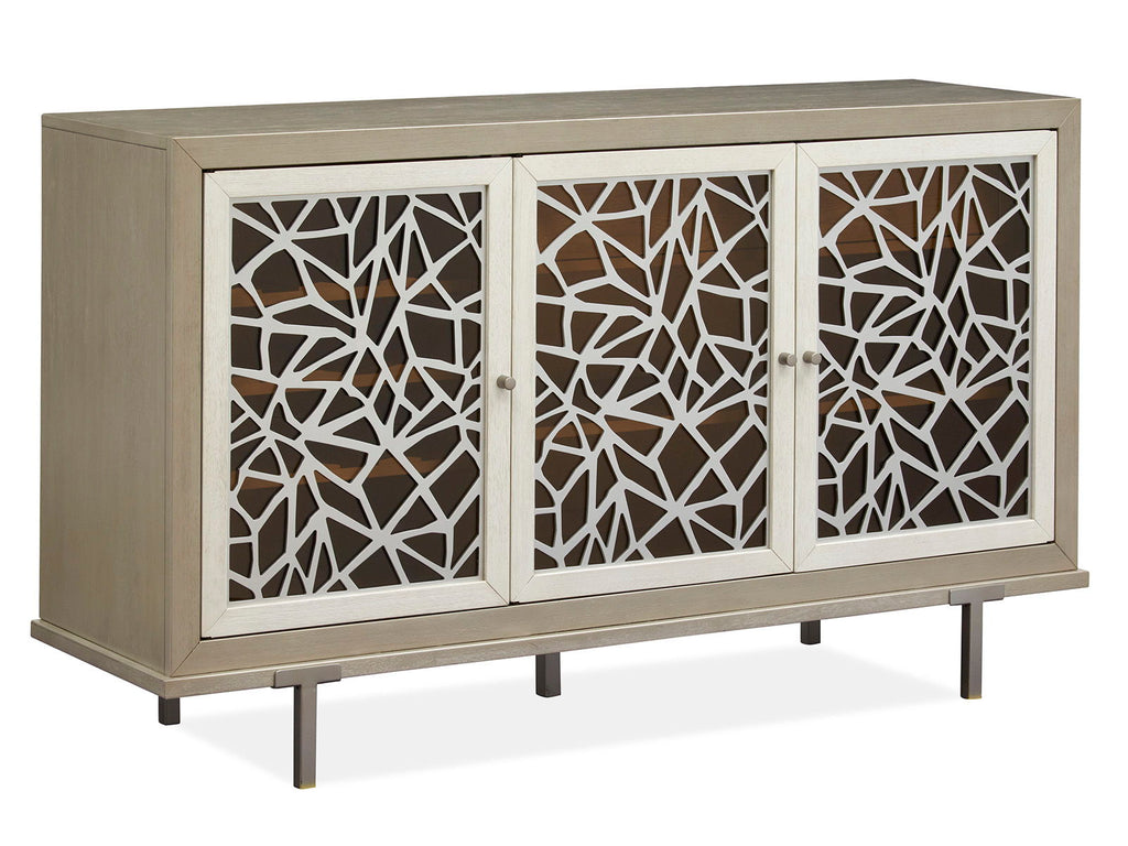 Lenox - Server - Warm Silver by Unique Piece Furniture