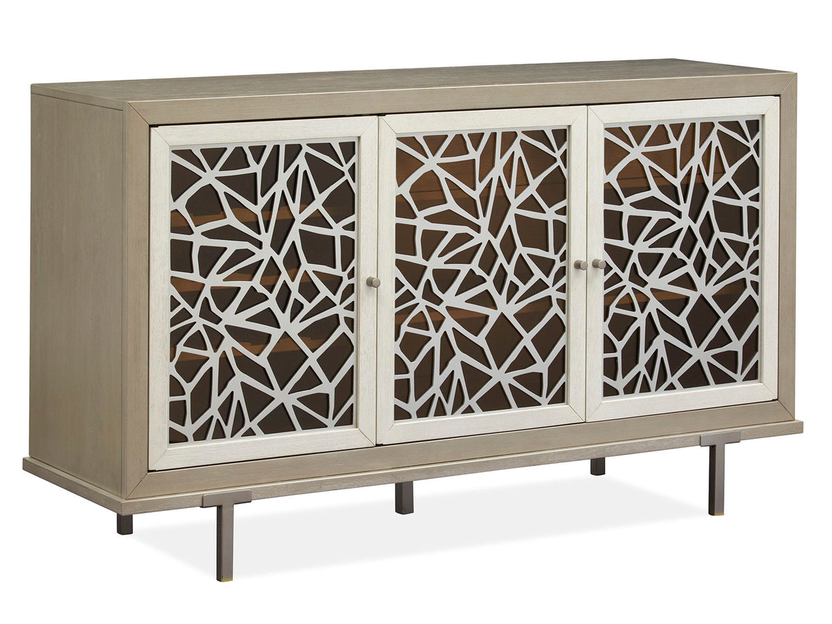 Lenox - Server - Warm Silver by Unique Piece Furniture