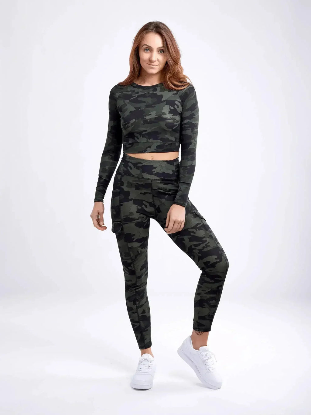 Long-Sleeve Crop Top by Femstylo