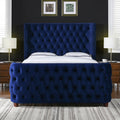 Brooklyn - Tufted Panel Bed Headboard And Footboard Set by Unique Piece Furniture