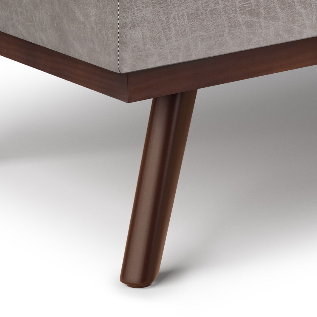 Owen - Lift Top Large Coffee Table Storage Ottoman, Mid Century Style by Unique Piece Furniture