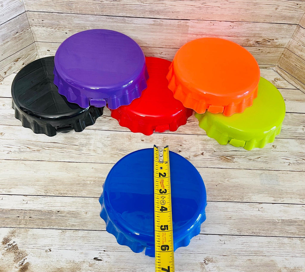 Ficheros Corcholatas para Loteria oh Guardar Monedas Cork Plastic Containers to Store Items by Chica Mexico