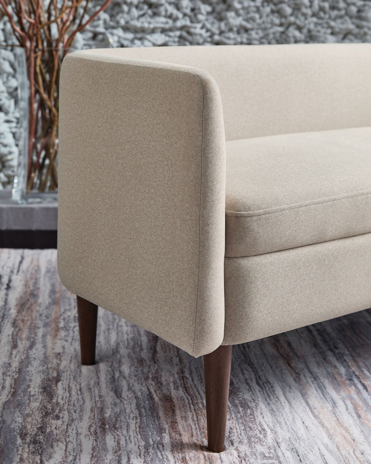 Wainner - Accent Bench - Beige by Unique Piece Furniture